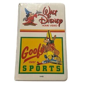 Vintage 1981 Walt Disney Home Video Goofy Over Sports VHS Tape 44VS